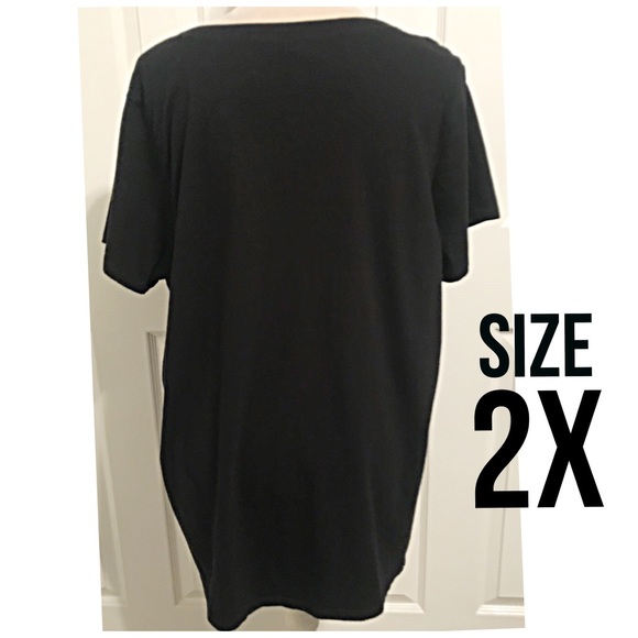 Torrid, New Skull With Lights, Black Tee Shirt - Picture 3 of 8